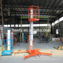 Single mast aluminum alloy table lift / portable lift table